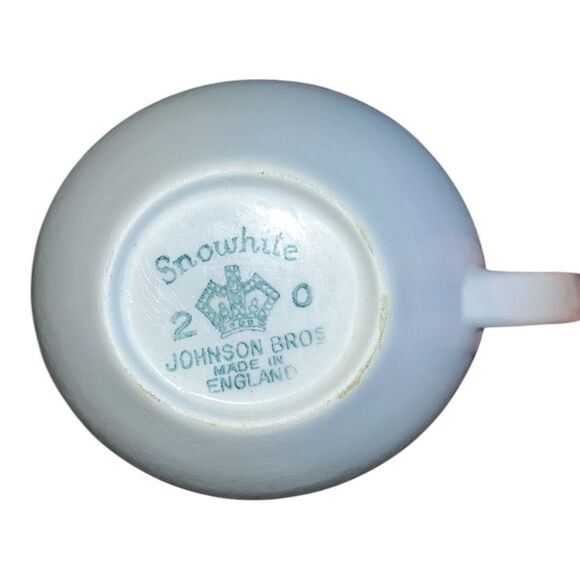 Johnson Brothers Snowhite Creamer Regency Vintage Made in England EUC - Picture 6 of 6